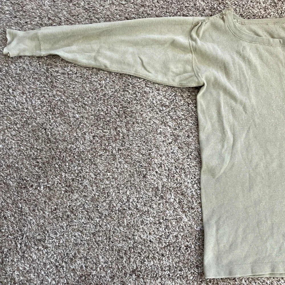 Vintage distressed ribbed